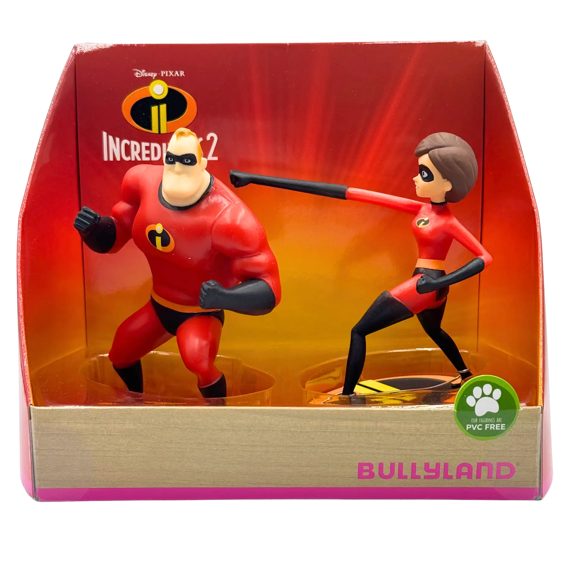 Disney Pixar Die Unglaublichen 2 Spielfiguren-Set Mr. Incredible & Elastigirl Bullyland 13288