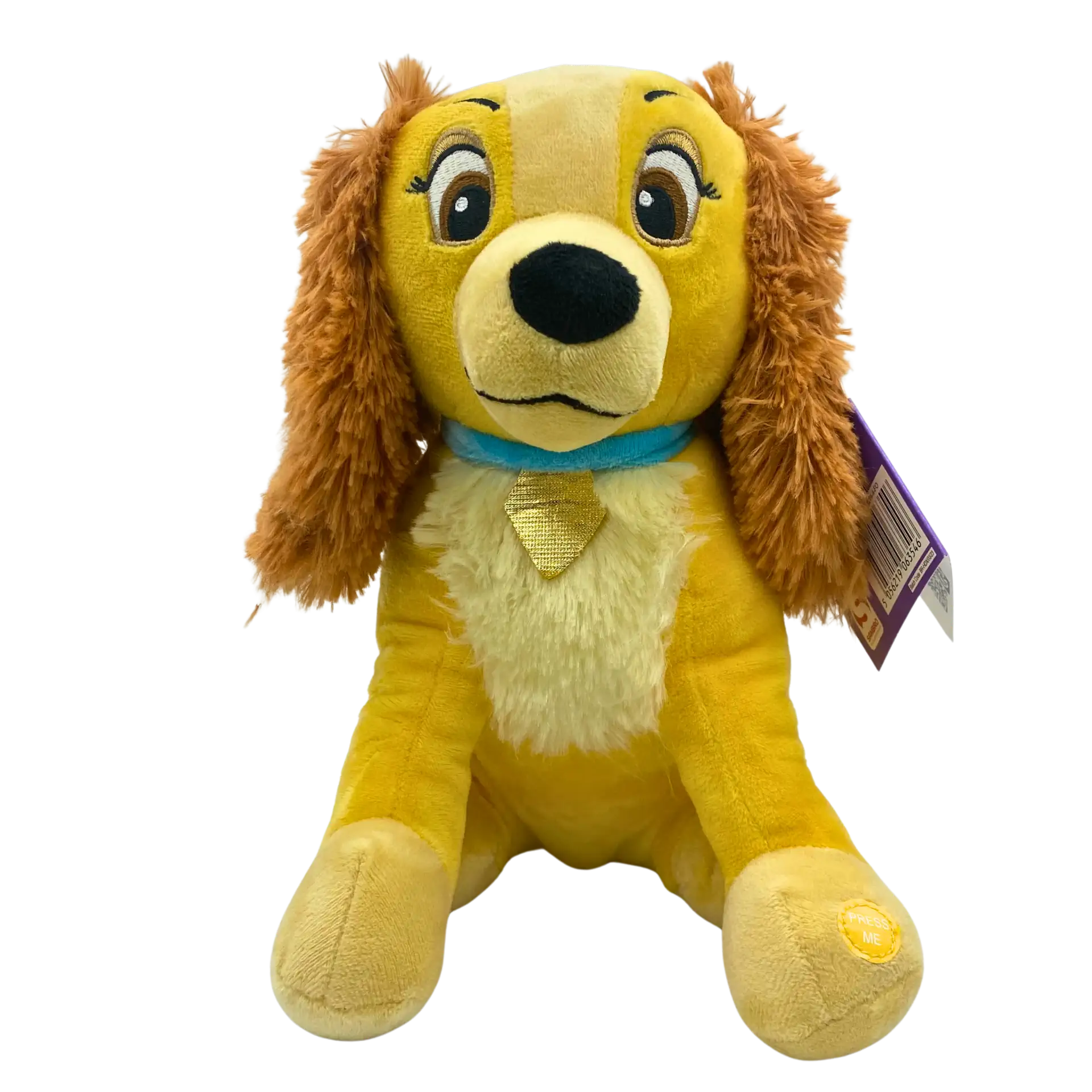 Disney Susi & Strolch Plüschtier Lady 27 cm mit Sound Kuscheltier