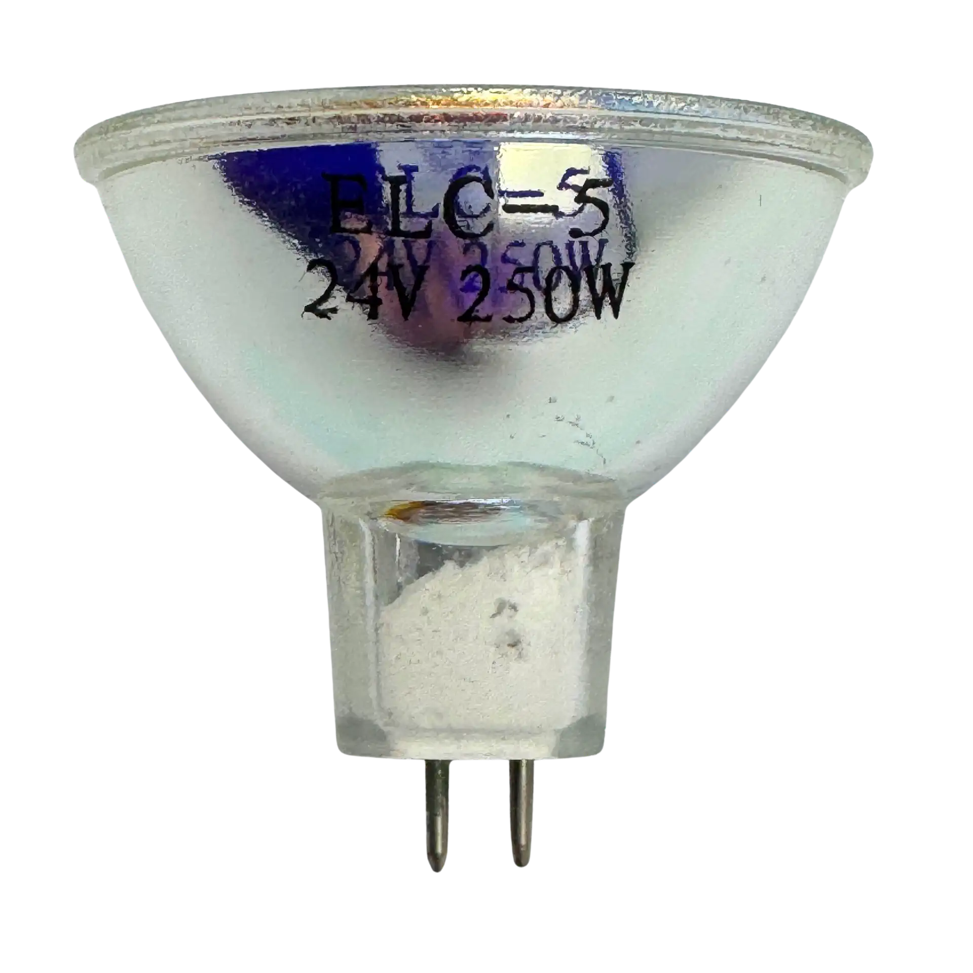 MellysOne ELC-5 Halogenlampe 250W 24V GX5.3 Long Life Projektorlampe NOS