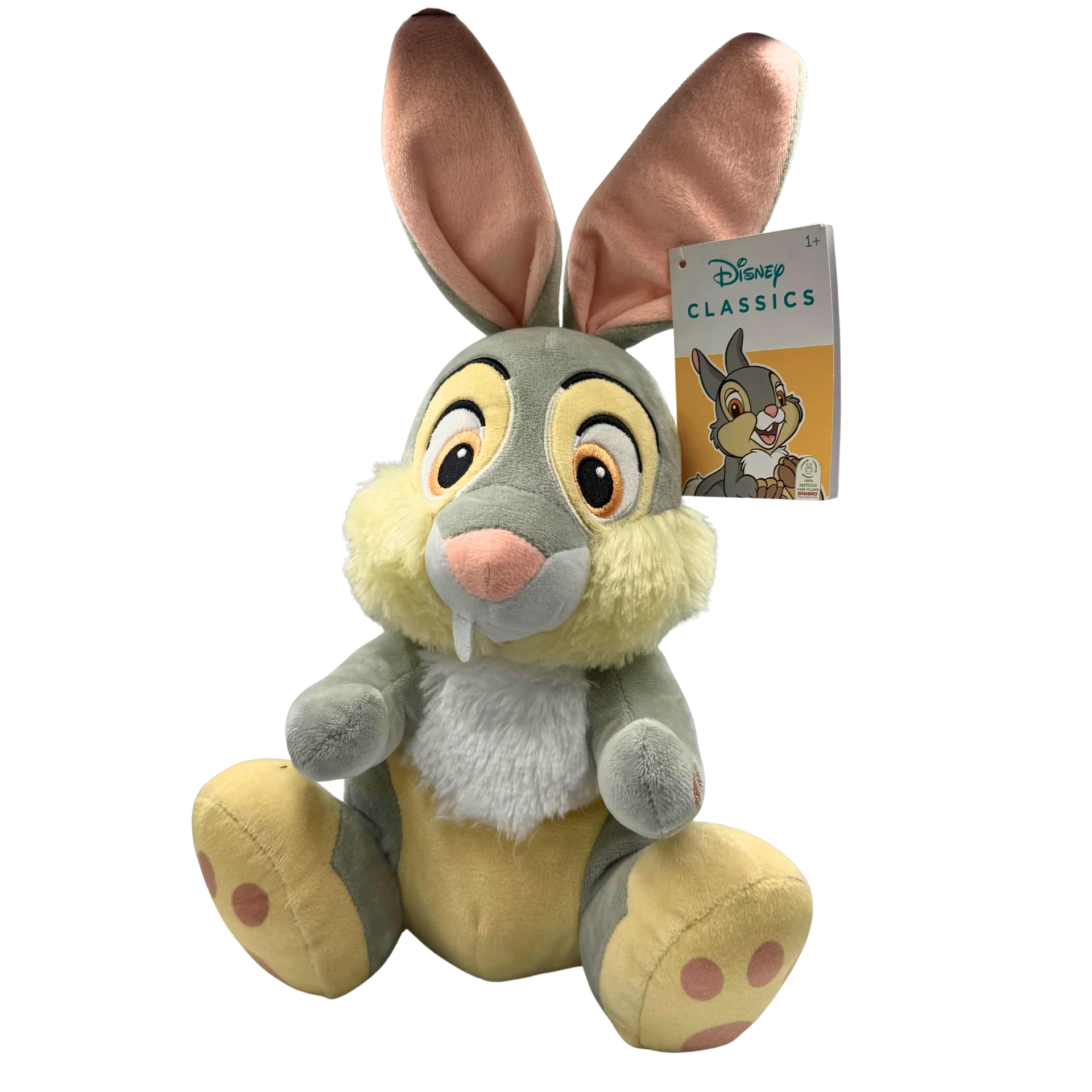 Disney Bambi Klopfer Plüschtier mit Sound Kuscheltier Hase 37cm
