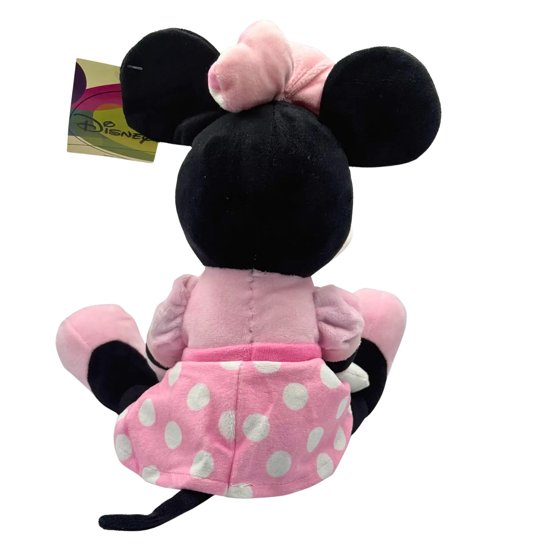 Disney Minnie Maus Plüschfigur 30cm Rosa Kleid Kuscheltier Original