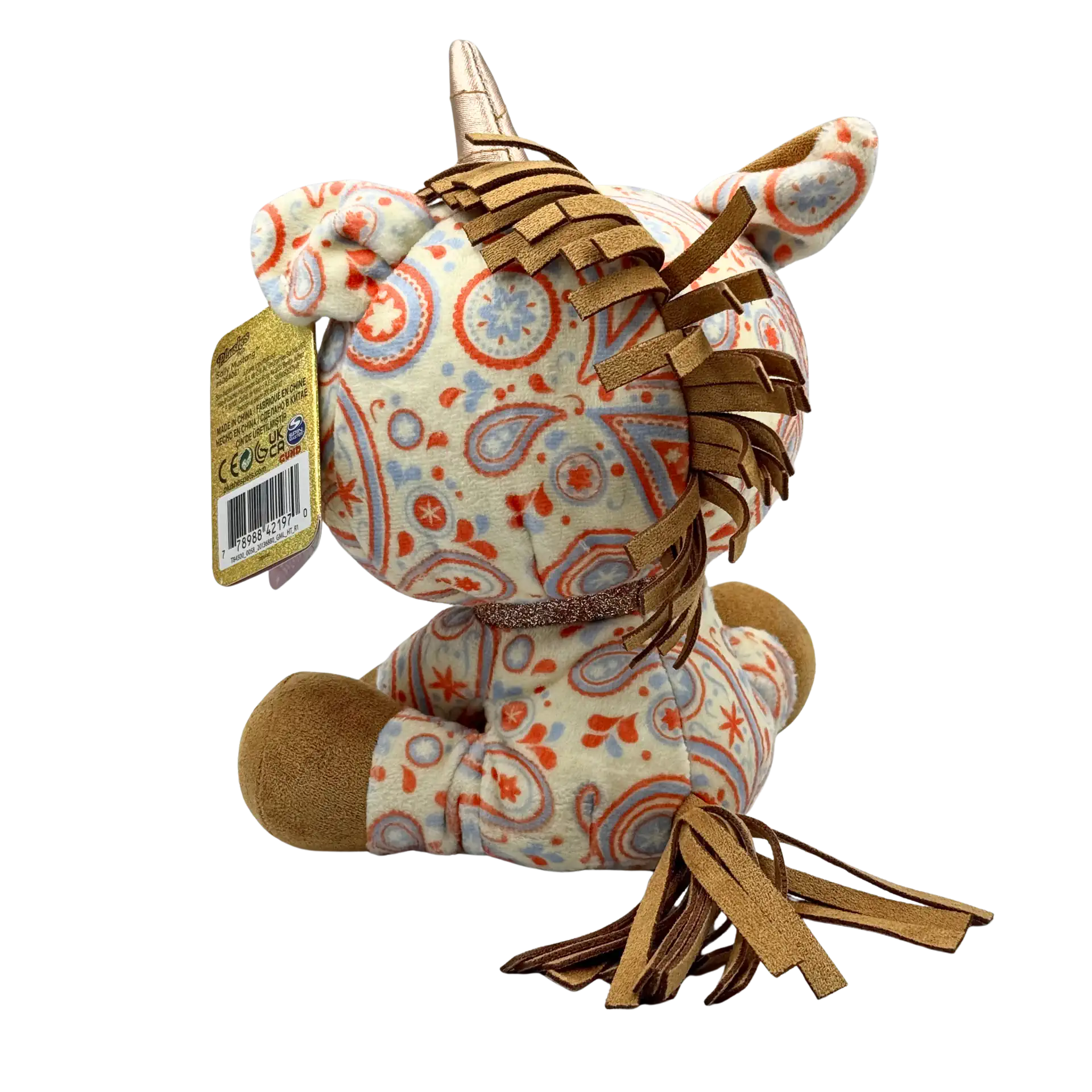 GUND Plushes Pets Sally Mustang Einhorn Designer Plüschtier Boho 20cm