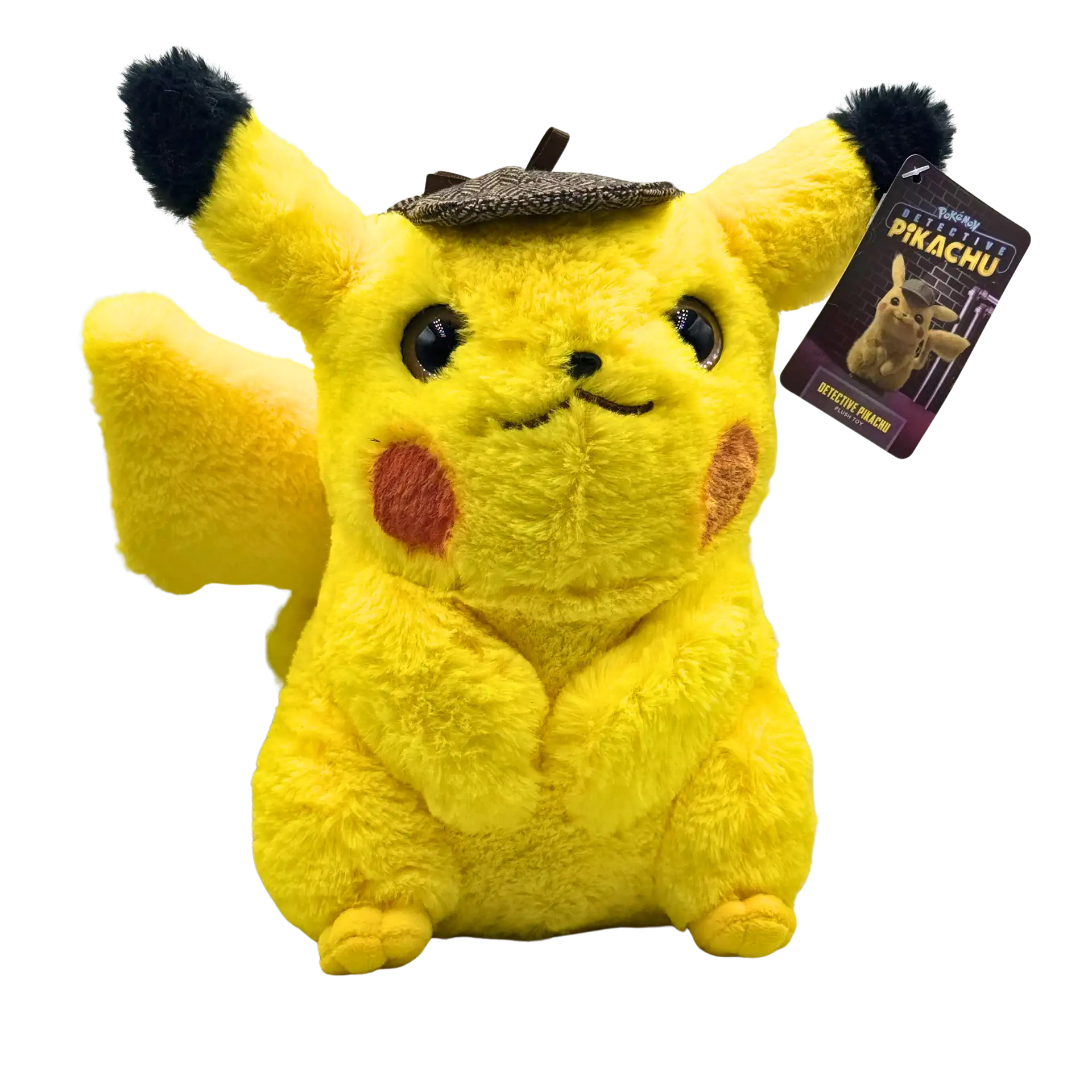 Pokémon Detektiv Pikachu Plüschtier 32 cm Kuscheltier Stofftier
