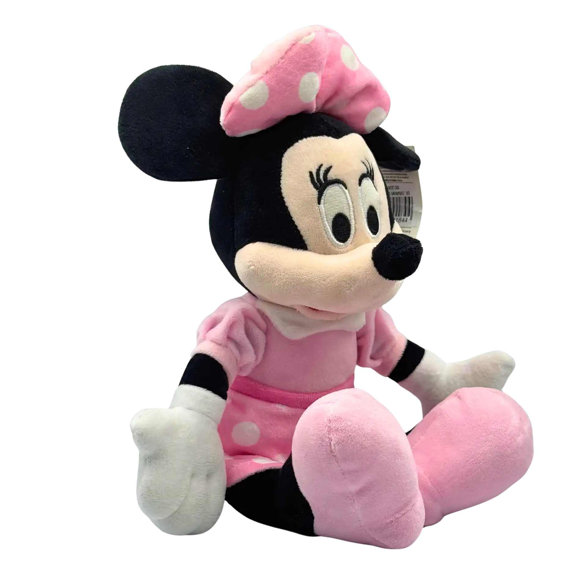 Disney Minnie Maus Plüschfigur 30cm Rosa Kleid Kuscheltier Original