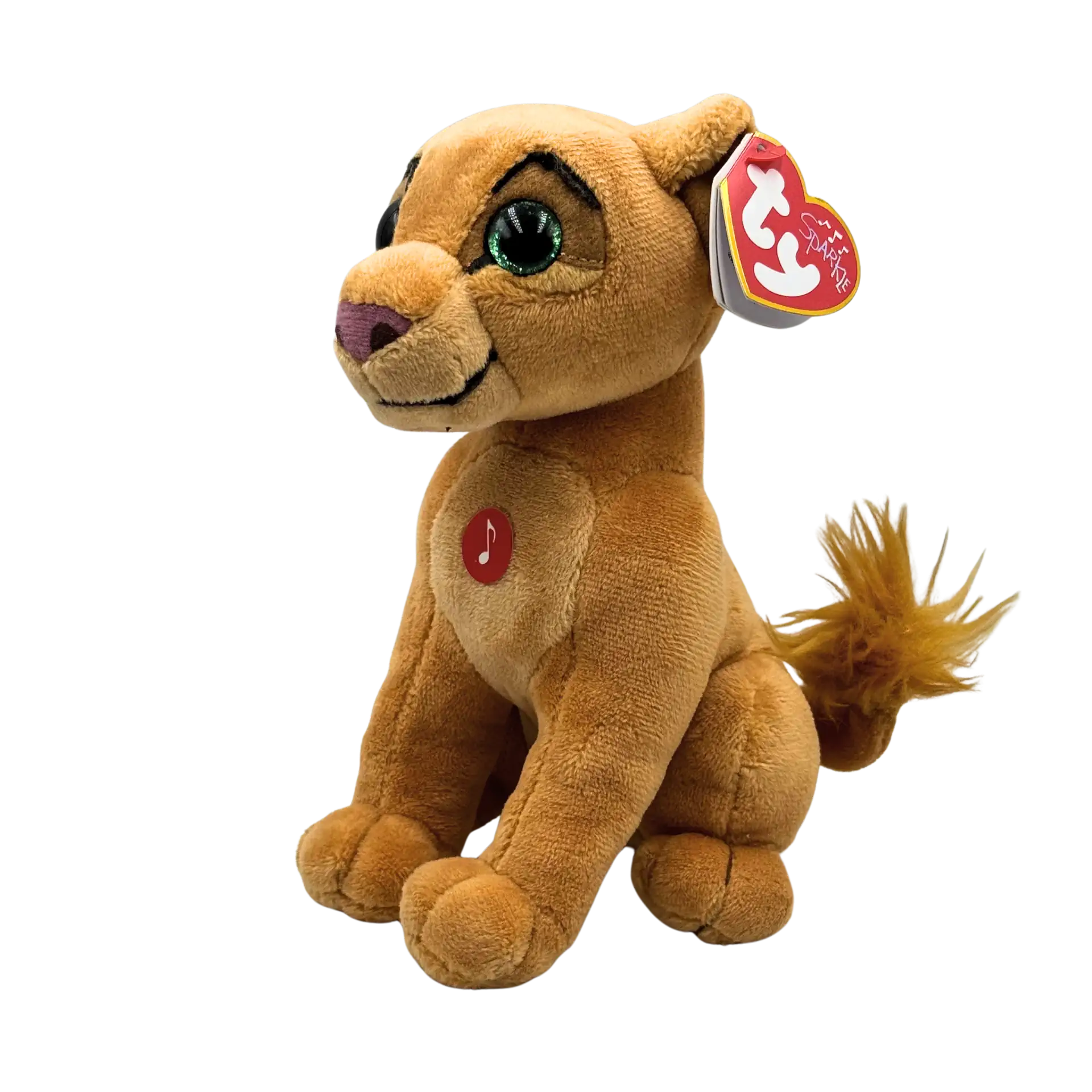 Disney Beanie Babies NALA mit Sound Plüschfigur König der Löwen 15cm