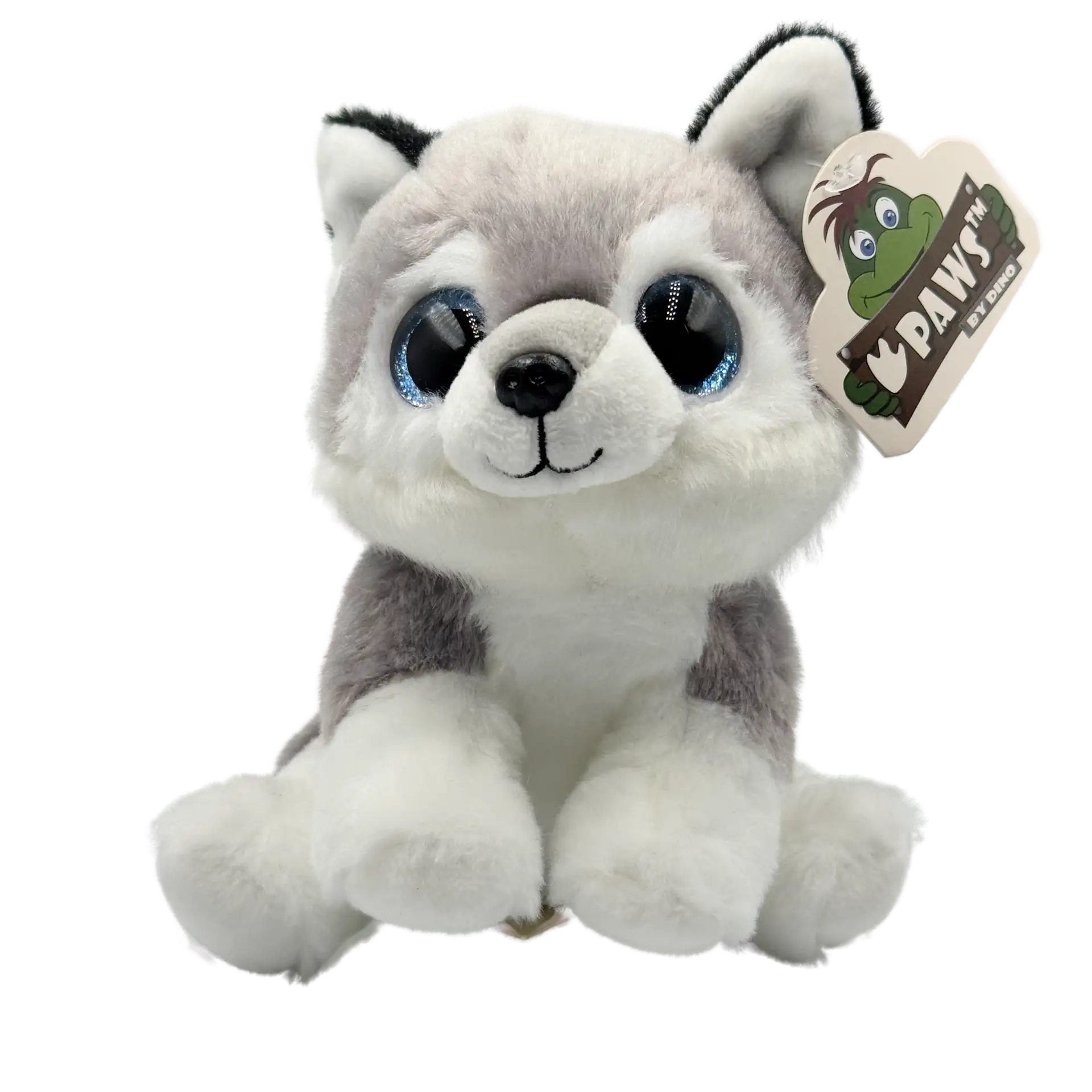 Paws Husky Baby Big Eyes Plüschtier 15 cm Kuscheltier Glitzeraugen