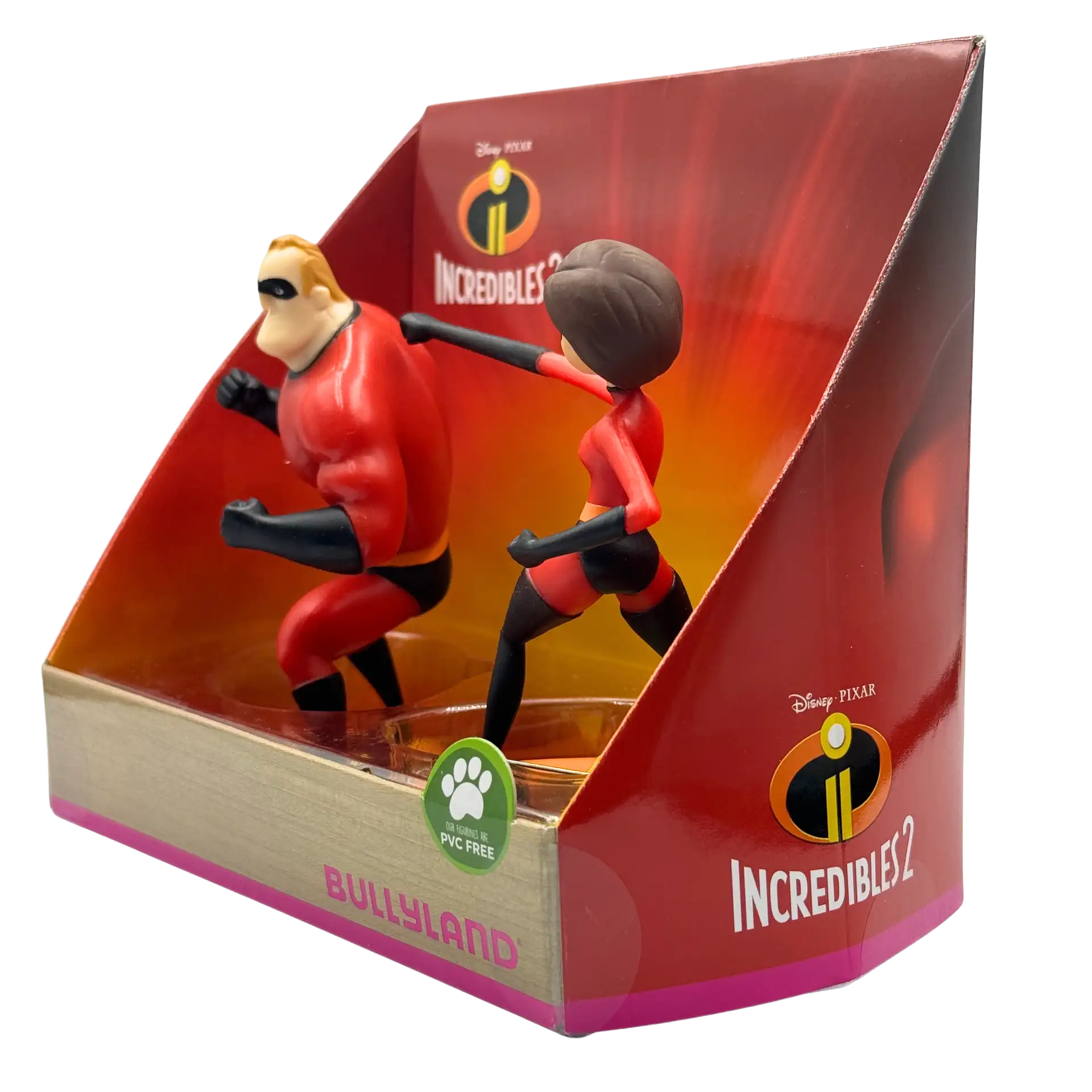 Disney Pixar Die Unglaublichen 2 Spielfiguren-Set Mr. Incredible & Elastigirl Bullyland 13288