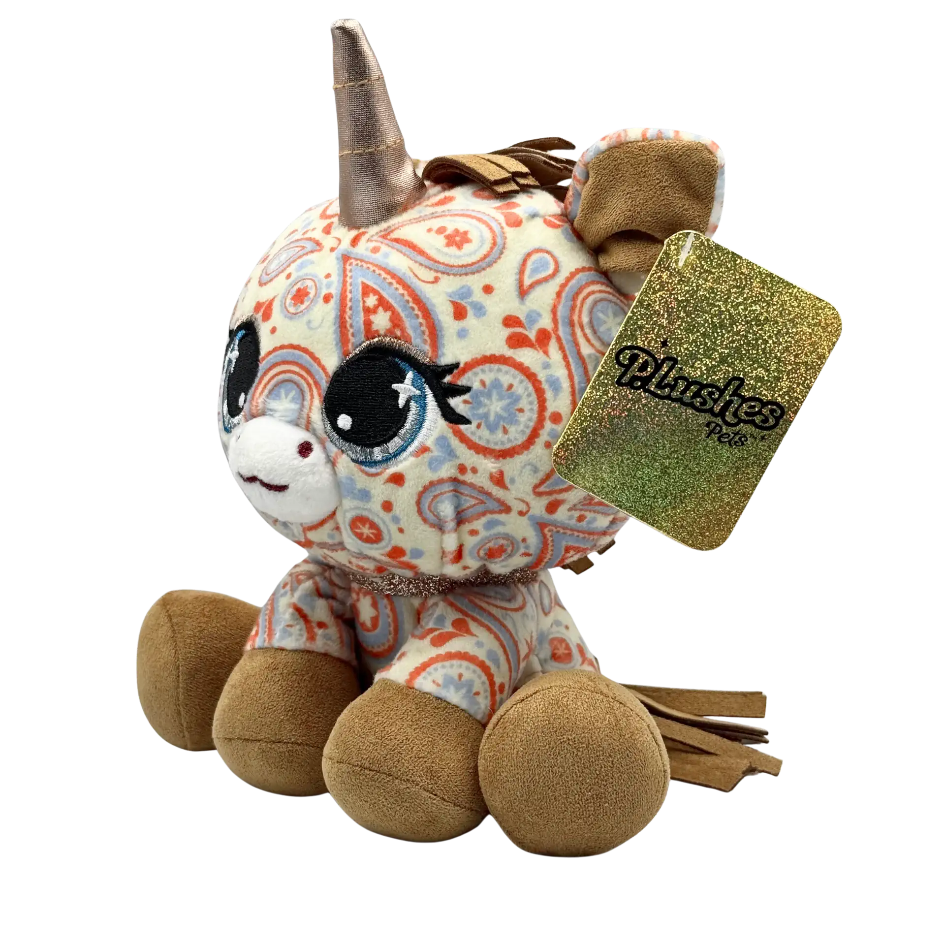 GUND Plushes Pets Sally Mustang Einhorn Designer Plüschtier Boho 20cm