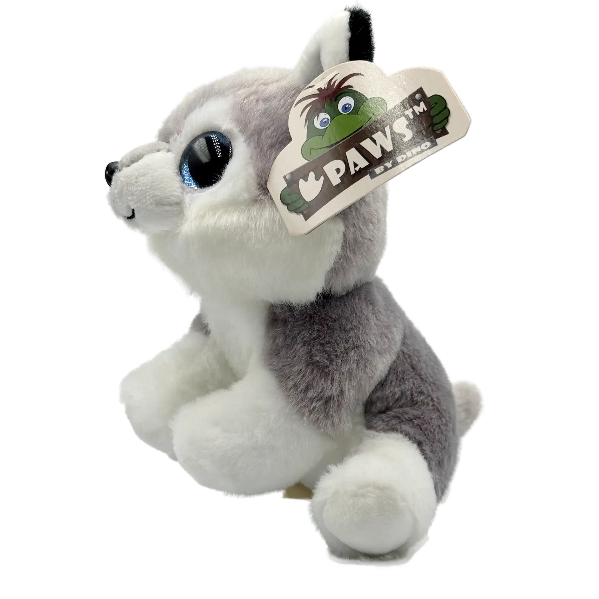 Paws Husky Baby Big Eyes Plüschtier 15 cm Kuscheltier Glitzeraugen