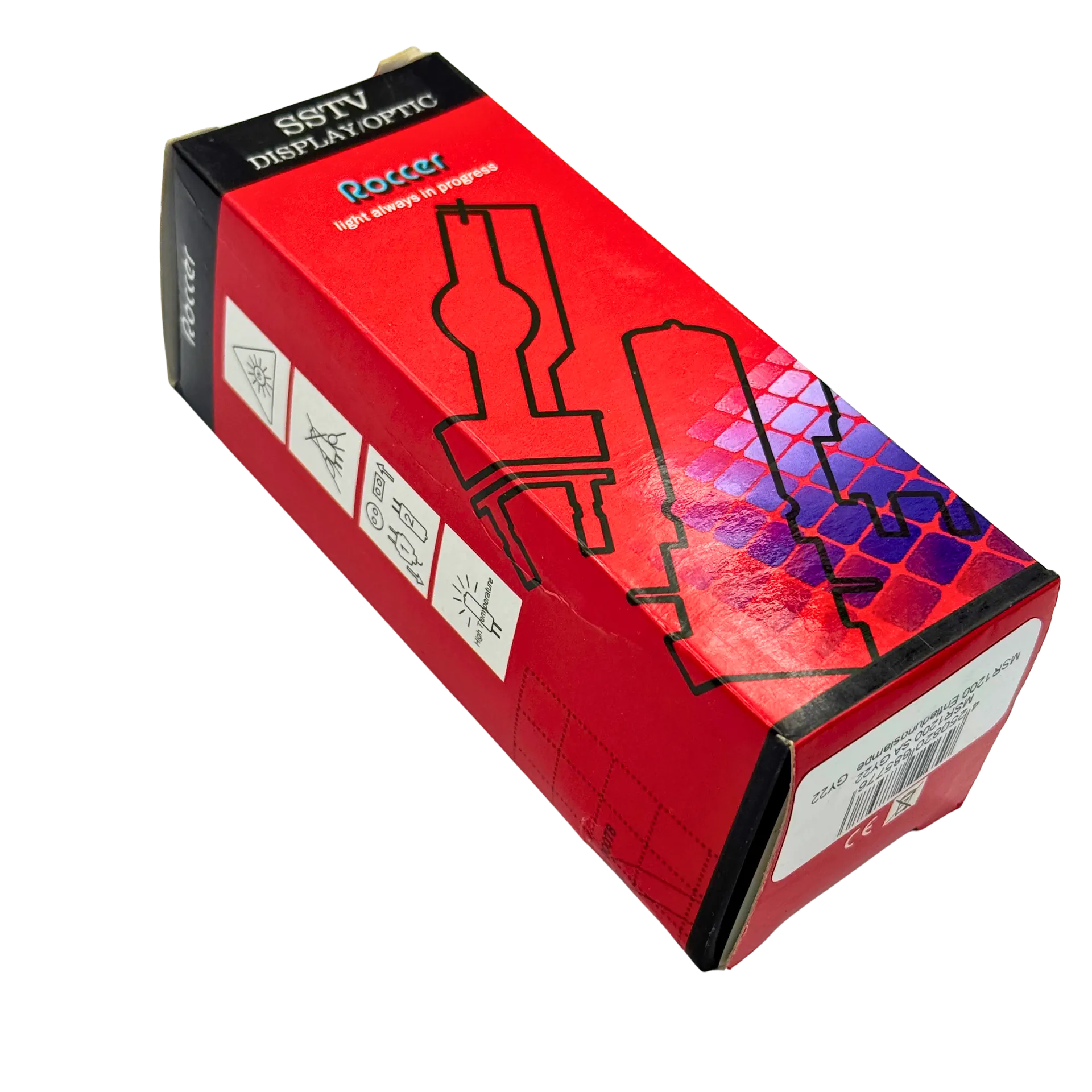 MellysOne RSR 1200W/SA GY22 Kurzbogen-Entladungslampe 6000K MSR 1200W/SA Ersatz