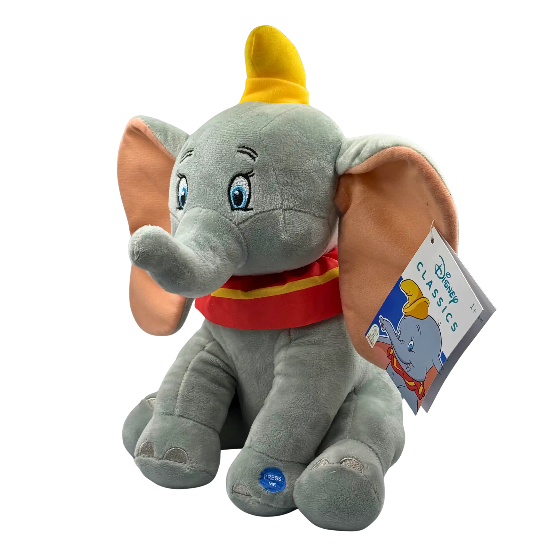 Disney Dumbo Plüschfigur mit Sound 31cm Kuscheltier Elefant